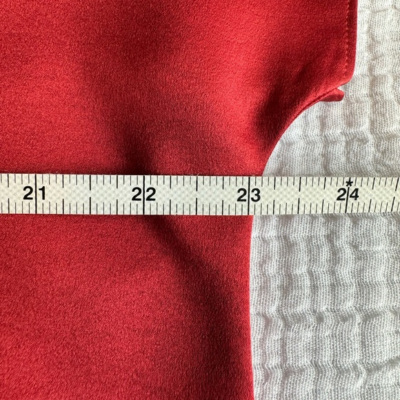 [EILEEN FISHER] Serrano Satin Scoop Neck Blouse - Picture 10 of 11